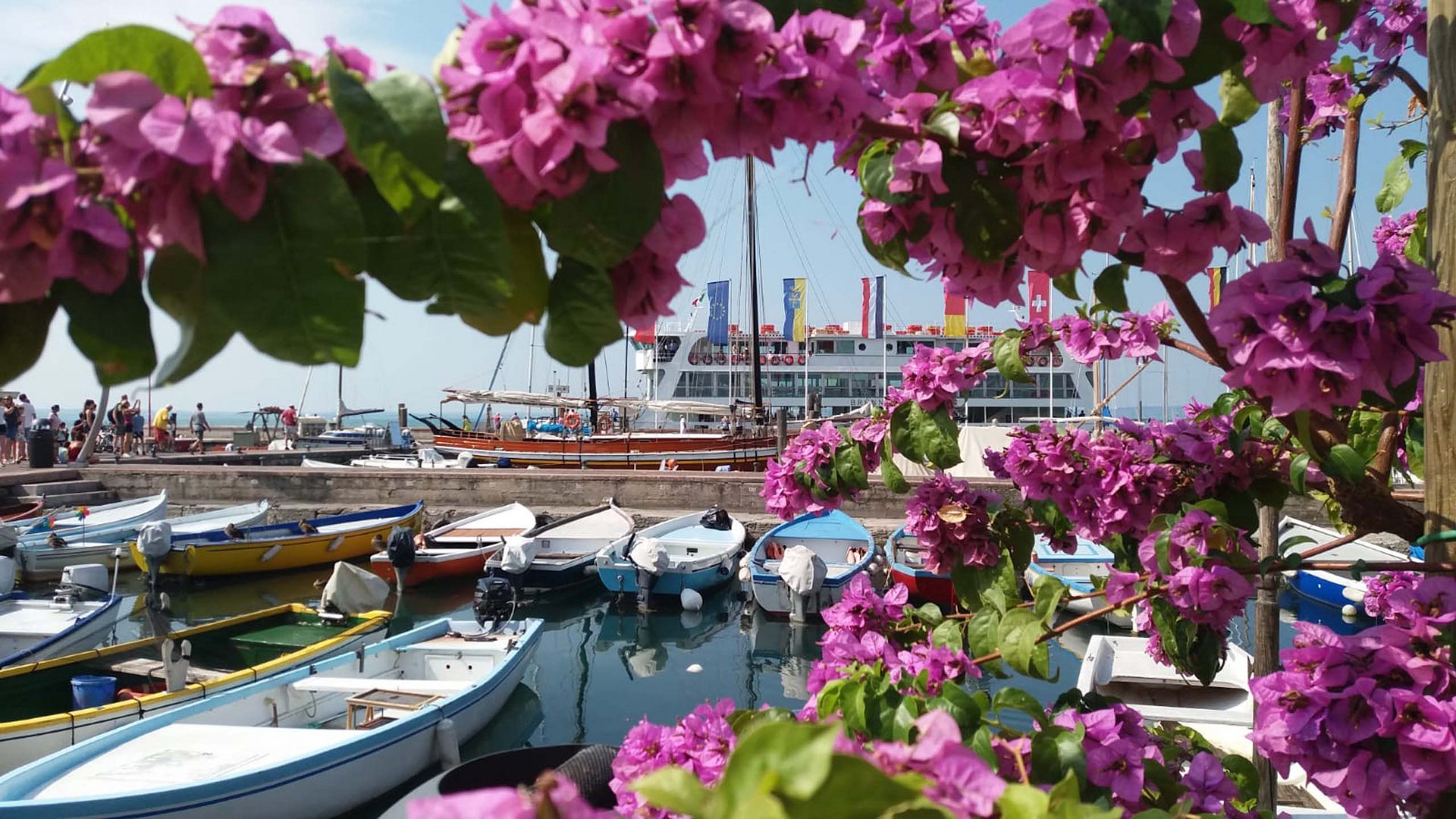 Holiday apartments in Bardolino/a short walk from Lake Garda
